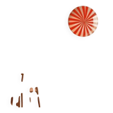 Applique Vetro di Murano 40 cm