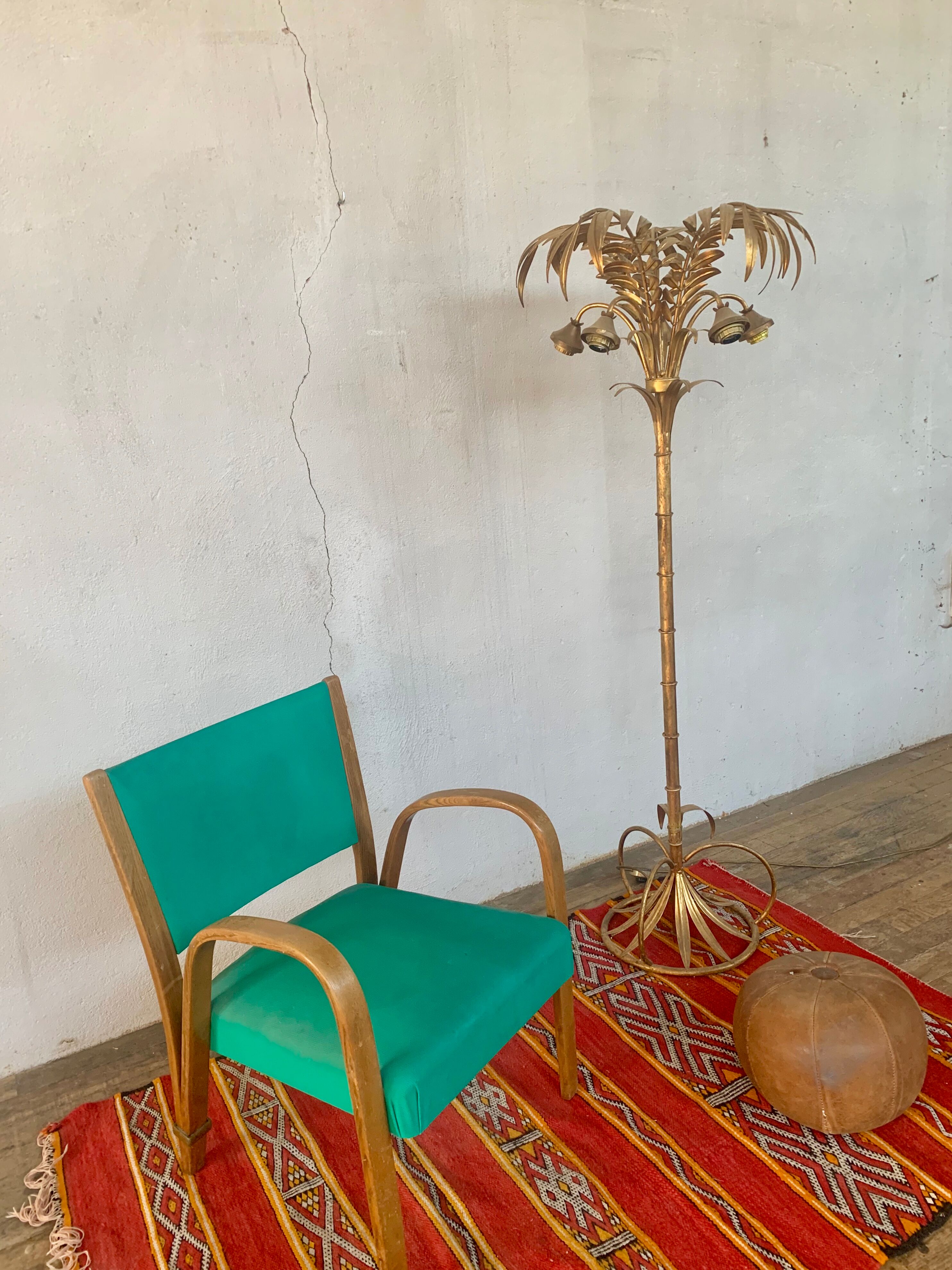 Fauteuil "bow wood" pour Steiner en bois courbé vintage 1950