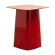 Table basse rouge Vitra metal side table l31 cm