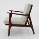 1960s Danish Armchair, Restored