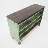Vintage Industrial Low Shelves, Side Table 1960s