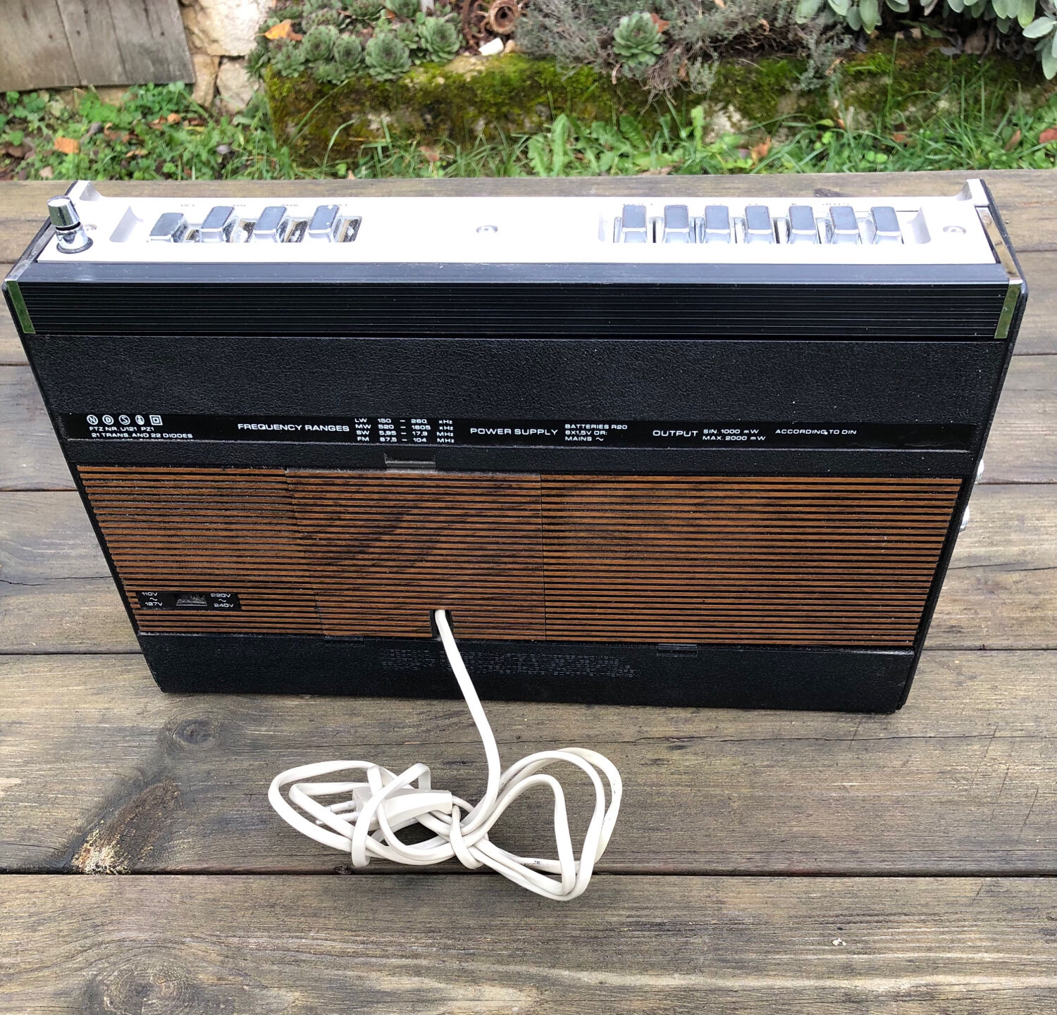 Vintage radio
