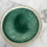 Vase cylindre façon écailles