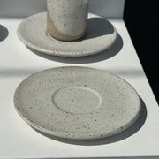 Service de petite vaisselle modulable en céramique indonésienne (6 éléments + coupelles)