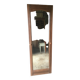 Walnut beveled mirror