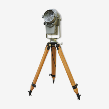 Cremer cinema projector on wooden tripod