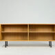 Vintage shelf sideboard lowboard bookcase WK oak mid-century