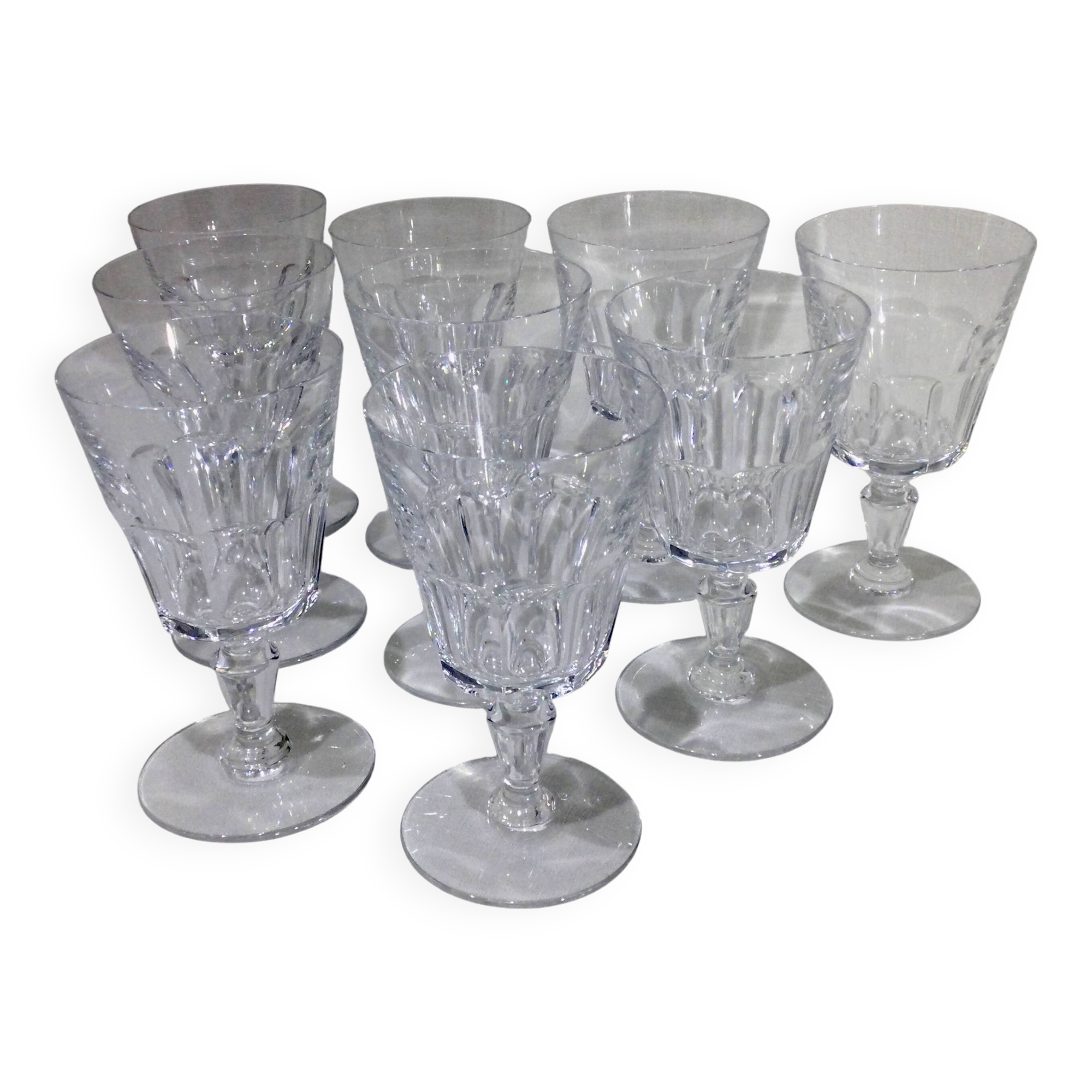 Baccarat - 9 Missouri Model Water Glasses