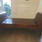 Meridian bench in solid teak (Provenance Bali)