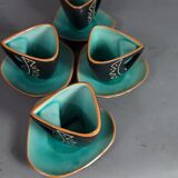 4-cup coffee set and 1980s pourer.