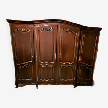 Grande armoire 4 portes