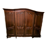 Large 4-door wardrobe