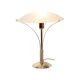 Vintage mushroom lamp table lamp massive seventies metal 36cm