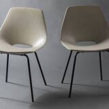 Pair of Amsterdam Pierre Guariche chairs