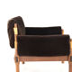 mid century danish design Safari armchair - rare piece - original condition
