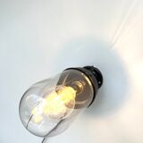 wall lamp or ceiling lamp cast steel gooseneck style 1930