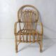 Vintage rattan armchair, child size