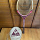 Vintage ADIDAS Lady Wooden Tennis Racket + COQ SPORTIF Case