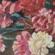 Tableau, bouquet de fleurs oeillets