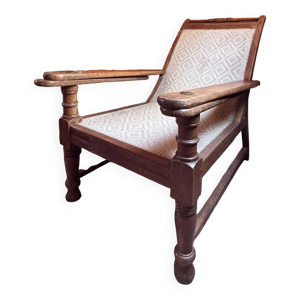 Fauteuil vintage en bois