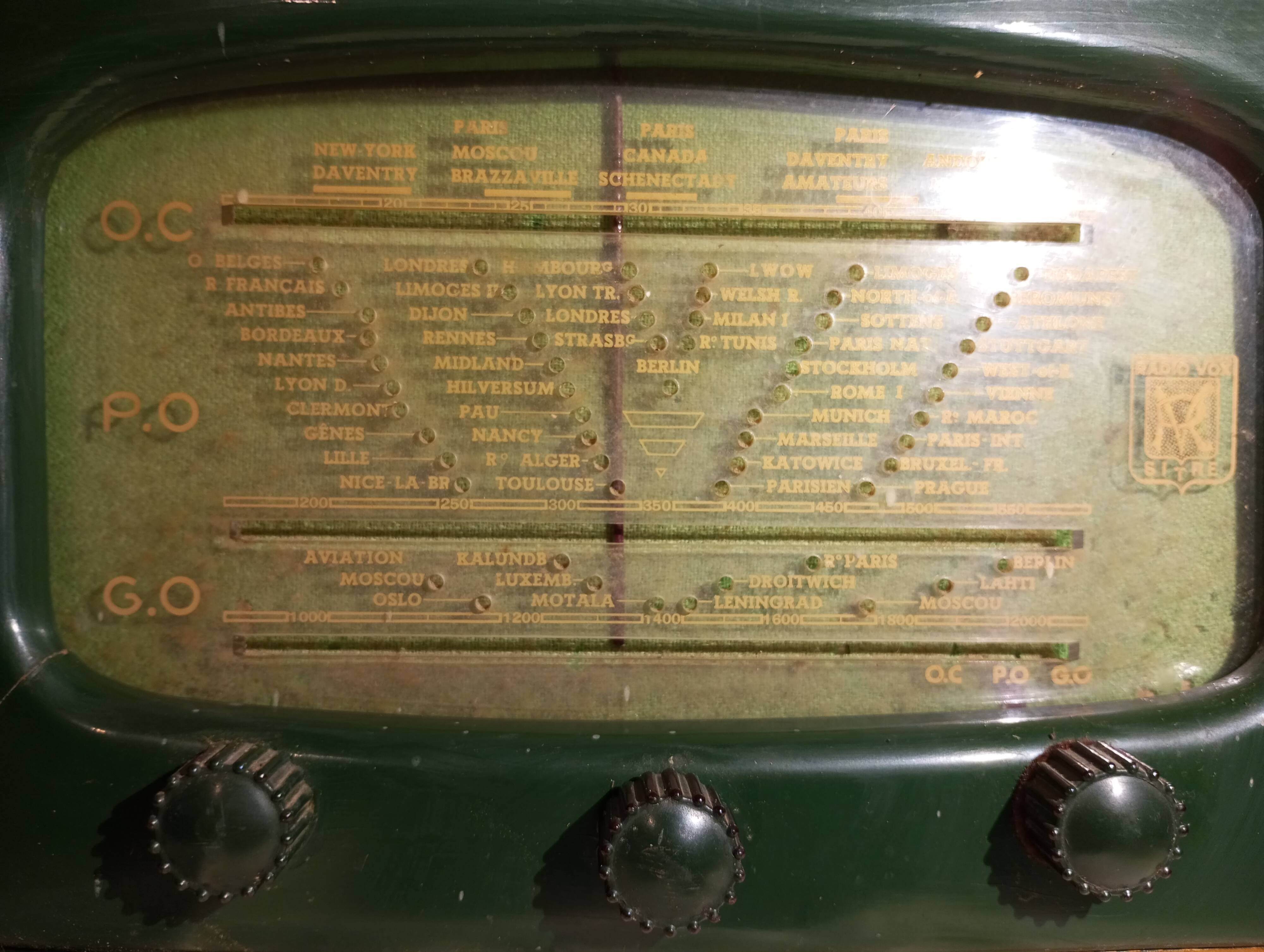 Old radio ''radiovox''