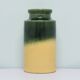 vintage beige & green West Germany vase Scheurich