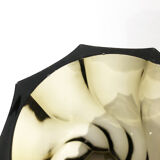 Paire de vases en verre noir, 1970