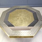 Vintage coffee table by Rodolfo Dubarry, 1970s