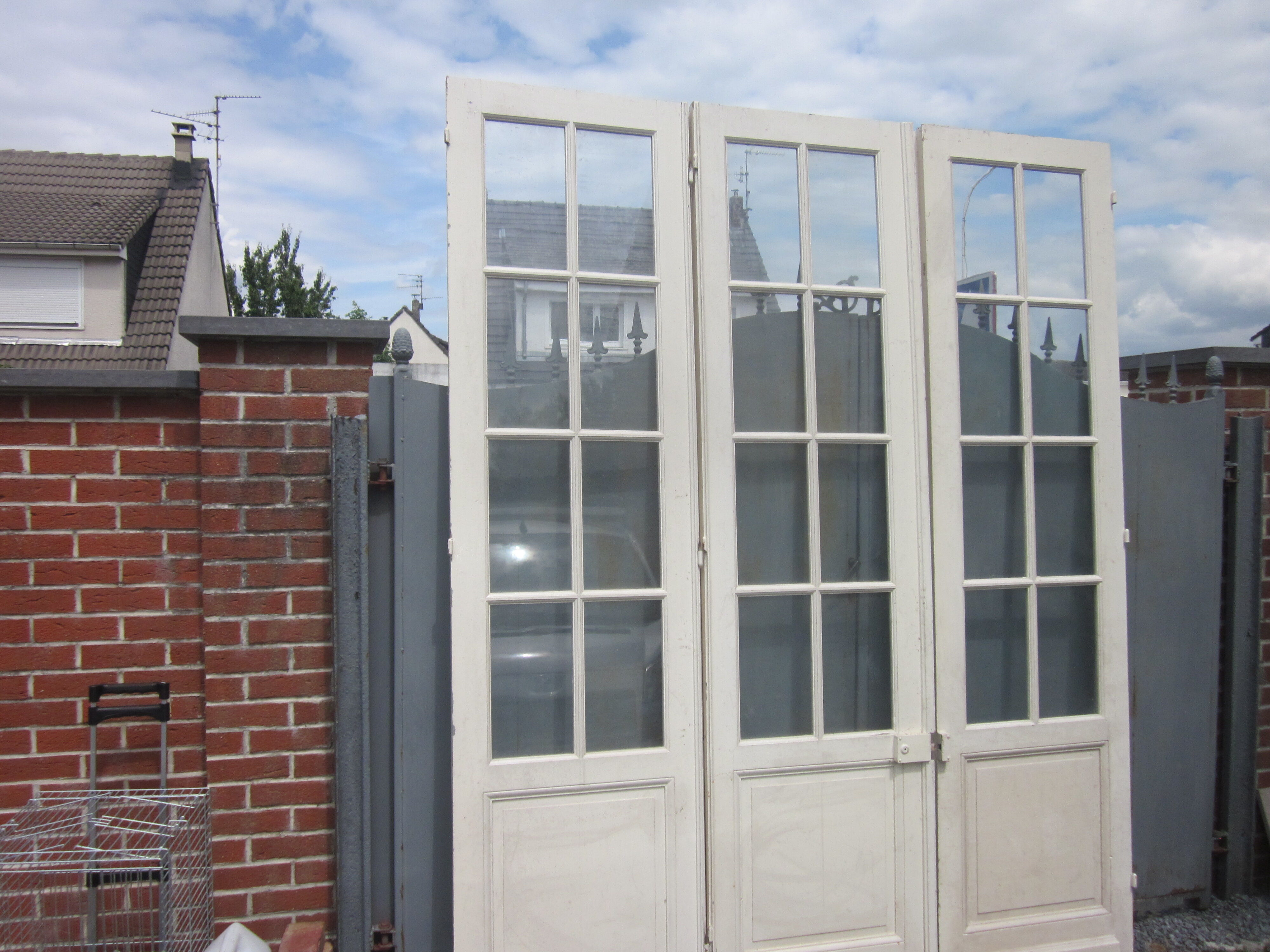 3 portes ancienne de separation