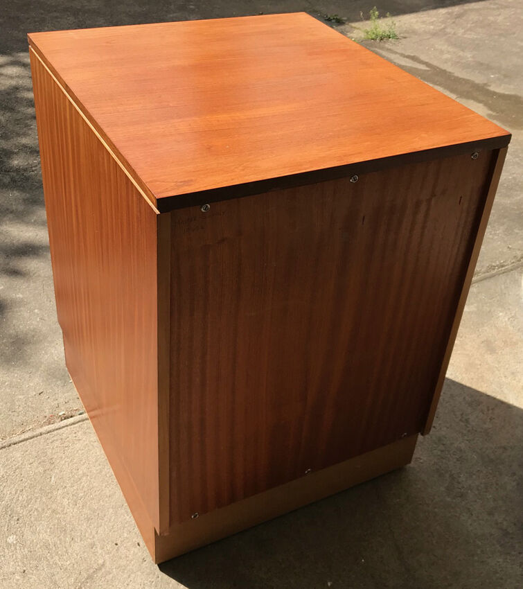 Pair of teak dressers from the 1970s