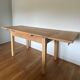 Table chêne brut vintage