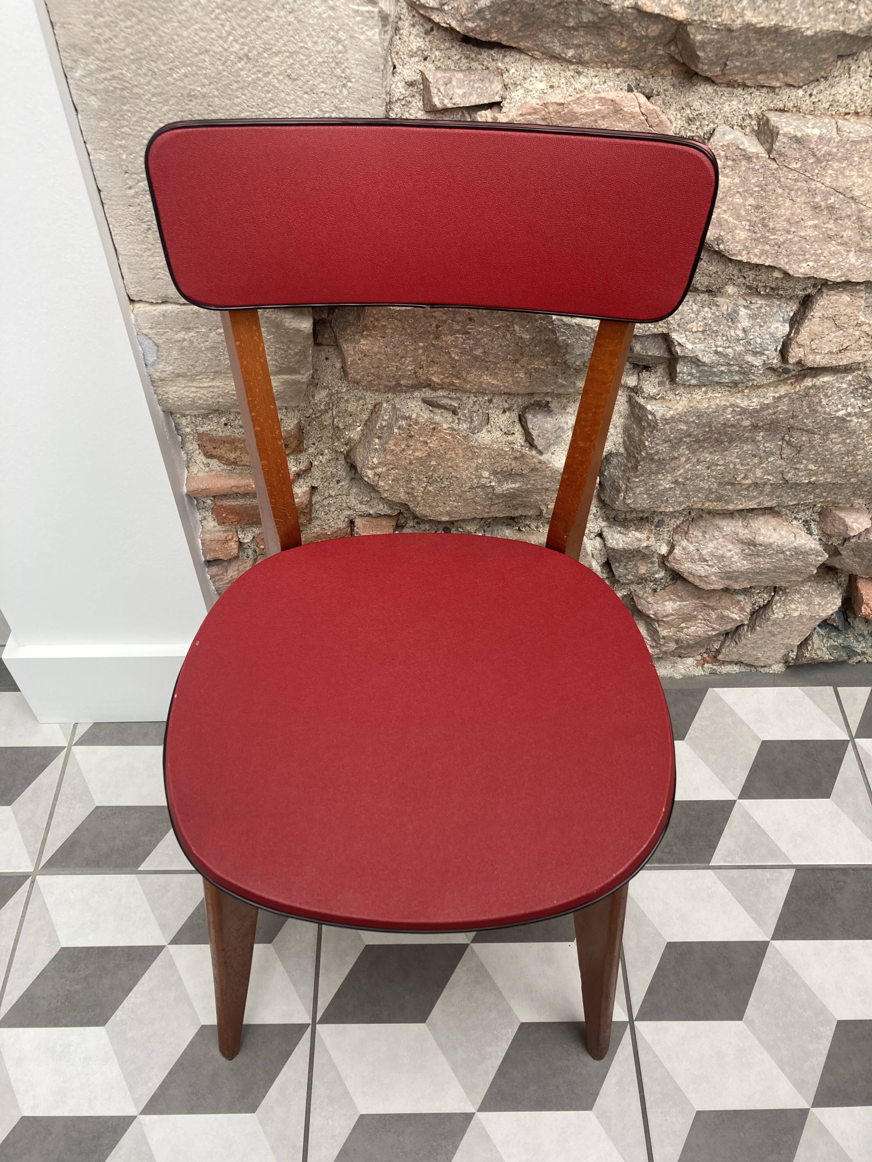 Skaï chair 60s