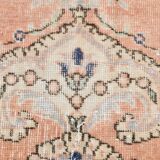 Red & Orange Large Turkish Vintage Rug, 261x351Cm