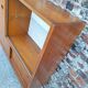 Vintage sideboard, antique bar cabinet, bookcase
