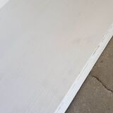 Solid pine bookcase pediment friezes shabby