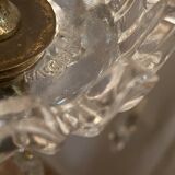 Crystal tassel chandelier signed Baccarat