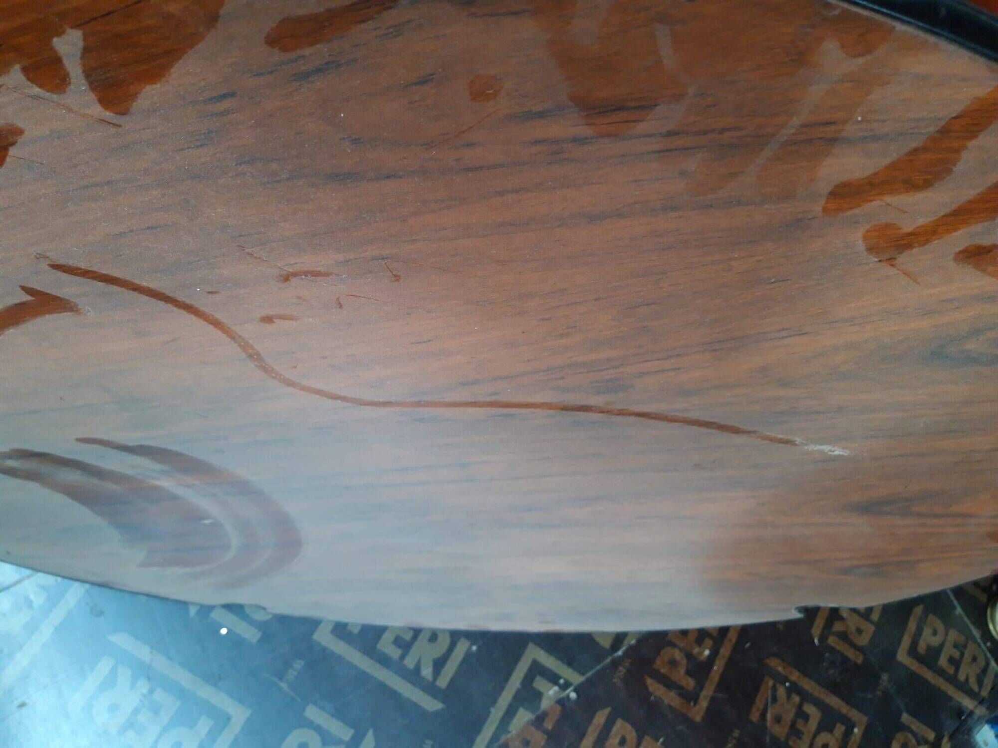 1960s round table - Convertible into a game table