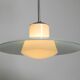 Pendant lamp opaline 1930 XXL