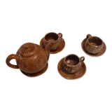 Vintage mini cups and mini teapot set