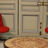 Pair of chairs of Charles Pollock for Knoll