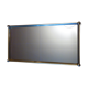 Mirror window, brass metal 31x61cm
