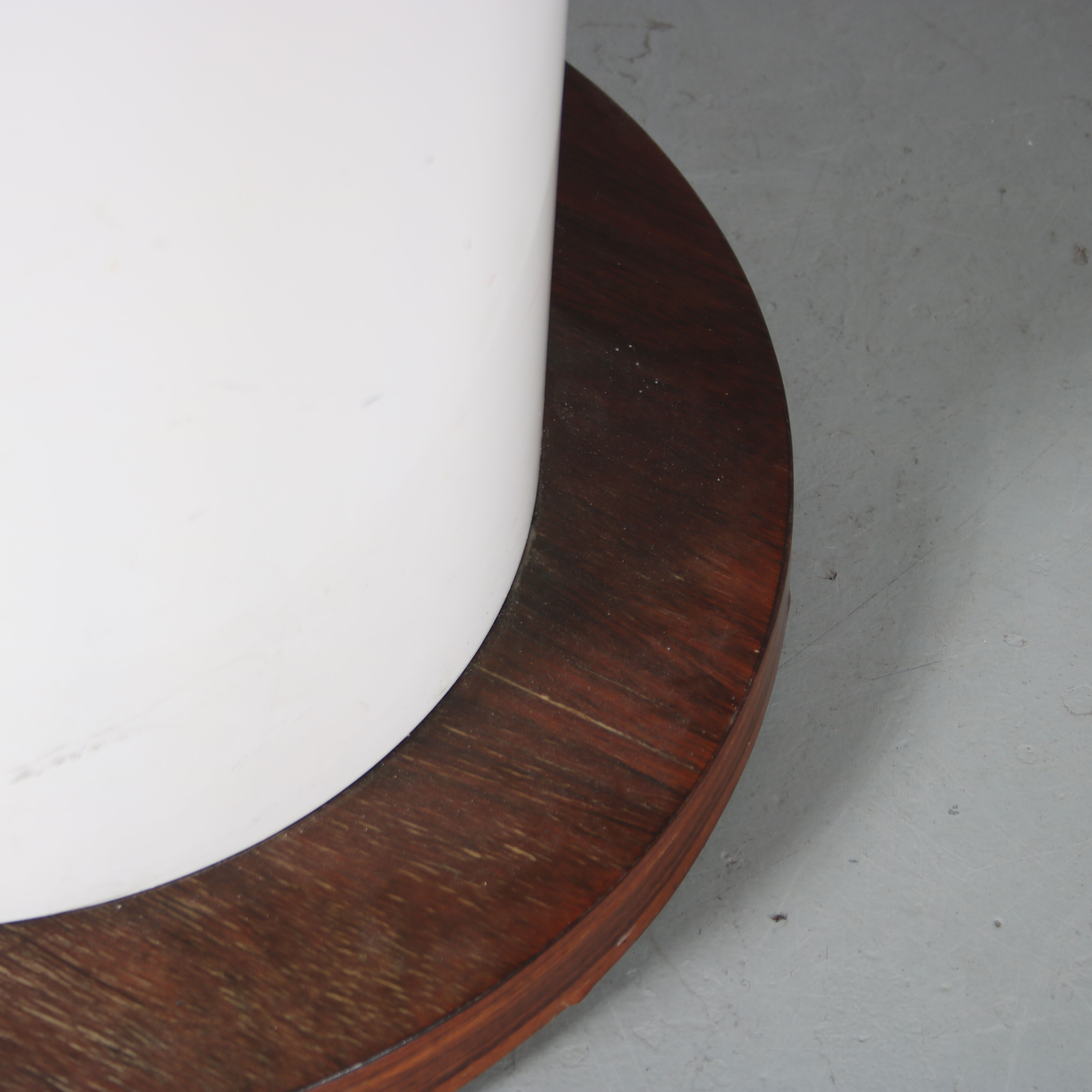 1960s pair of space age stools from italy