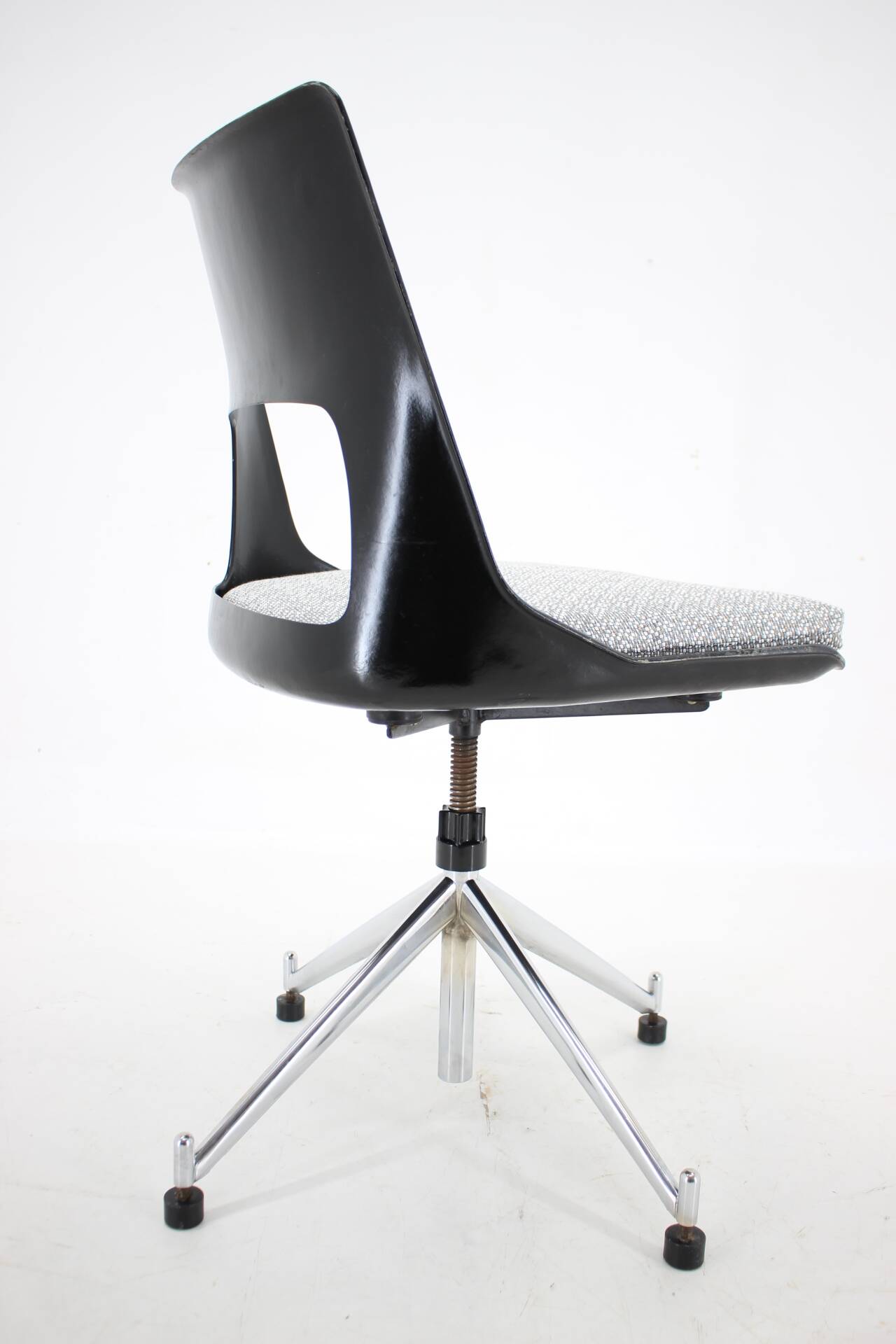 1960s Kay Korbing Swivel Chair Model KK-1A for Fibrex Denmark