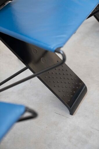 Chaise modèle impronta, lot de 4, années 1980/90