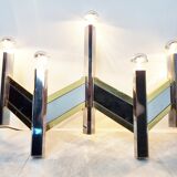 Pair of Sciolari wall lights, 1970s