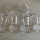 Set of 6 glasses water in crystal Baccarat 19th