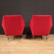 Paire de fauteuils italiens des années 60