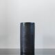 Vintage ceramic cylindrical vase
