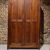 Parisian wardrobe in solid wood