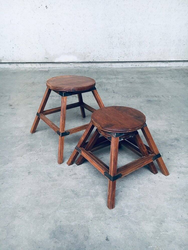 Wabi Sabi Nesting Tables, France, 1950s, Set of 3
